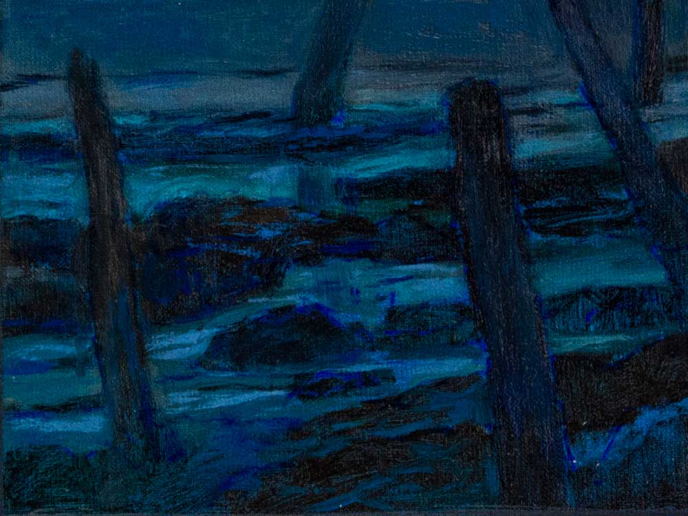 waaloever - 2 | 2020 | olieverf/linnen | 24x18 cm