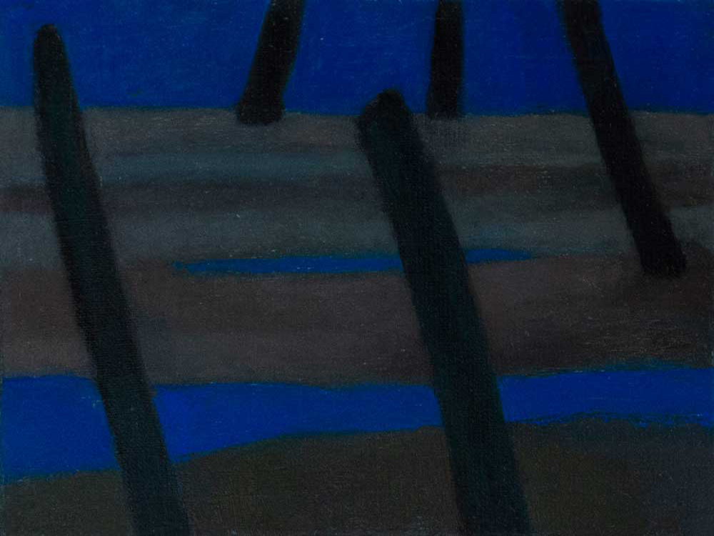 waaloever - 3 | 2020 | olieverf/linnen | 24x18 cm
